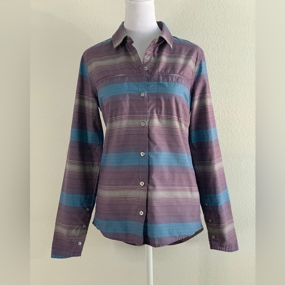 MARMOT | Aeolian Long Sleeve button down long sleeves short, size Small - Picture 1 of 16